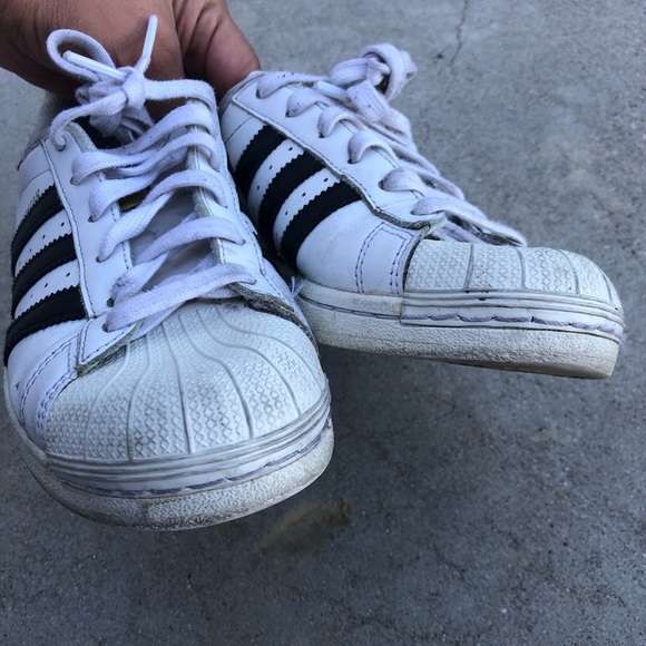 adidas | Shoes | Adidas Black White Stripe Sneakers | Poshmark